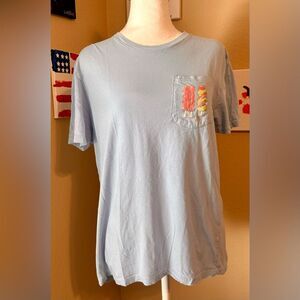 Lauren James Sky Blue Popsicle Tee